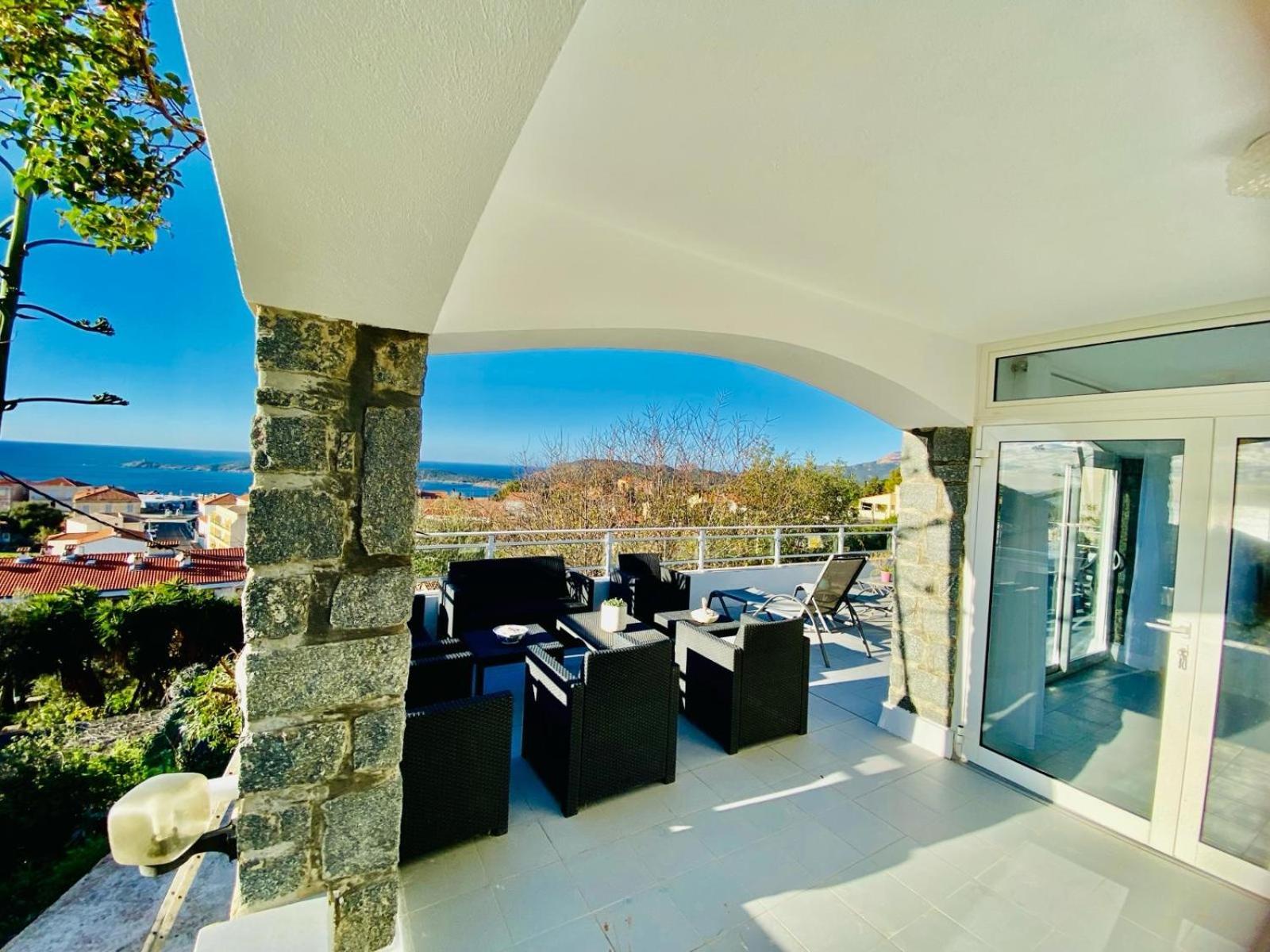 Villa Montalbo Vue Mer De 2 A 10 Personnes Cargèse Zewnętrze zdjęcie