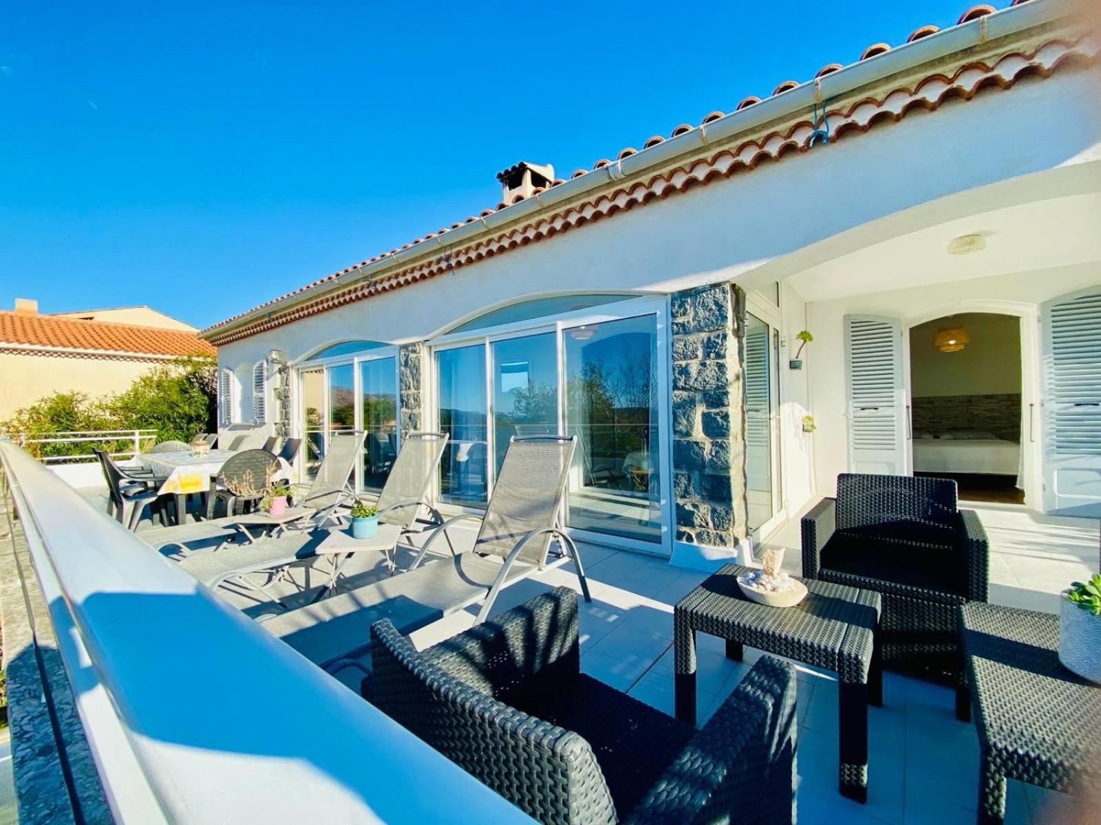 Villa Montalbo Vue Mer De 2 A 10 Personnes Cargèse Zewnętrze zdjęcie